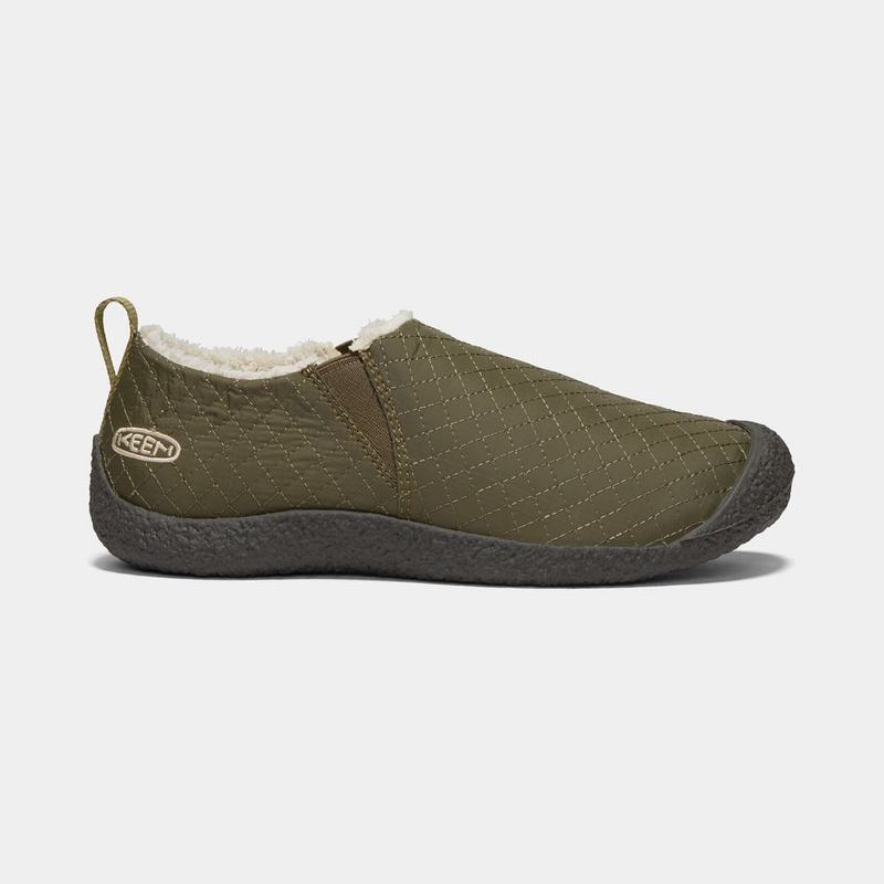 Keen Howser III Womens Slippers Olive Discount (0381-OCMZU)